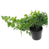 ABOOFAN 2pcs Realistic Faux Potted Plants