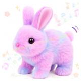 Easfan Easter Rabbit Plush Talking Jumping Toy