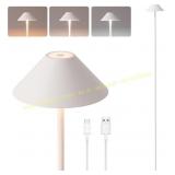 Rechargeable Floor Lamp, 3 Temps (White)