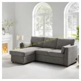 Coddle Luke Sleeper Sofa with Chaise and Storage