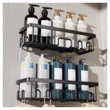 Veken Large Capacity Shower Caddy 2-Pack