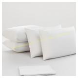 Niagara 4 Pack Pillow Cases 20x30 Zippered