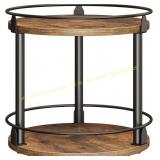 YATINEY 2-Tier Spice Rack Lazy Susan SR22BR