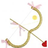 Cupid Bow and Arrow Set for Valentine s Day