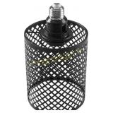 E26 to E26 Edison Cage Light, Black