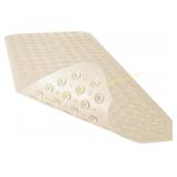 YINENN Bath Mats 40x16 in, Non Slip, Beige