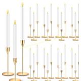 FillTouch 30 Pcs Metal Candlestick Holders