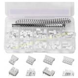 460Pcs JST PH 2.0mm Connector Kit, 2-6P, drill bit