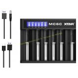 XTAR 18650 Charger with LCD Display (6 Slots)