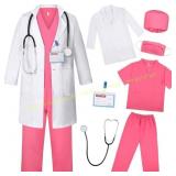 Gorkonpy Kids Doctor Costume with Lab Coat