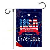 250th Anniversary USA Garden Flag American Flag, e