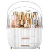 NestOrganix Makeup Organizer with Cover