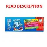 Capri Sun 100% Juice Variety Pack, 40 pk
