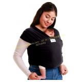 Sleepy Wrap Carrier Sling - Porte Bebe (Black)