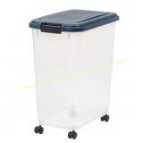 IRIS WeatherPro Pet Food Storage with Casters