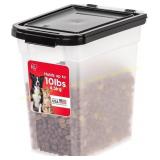 IRIS WeatherPro Airtight Dog Food Storage 10lb