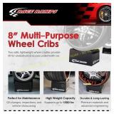 Race Ramps 8' Wheel Cribs for Car Use RR-WC-8