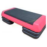 Adjustable Aerobic Step with Risers