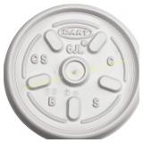 Dart 6JL Plastic Lids for 6oz Cups, Vented