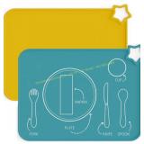 Moonkie Silicone Placemats for Baby & Kid (2)
