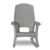 Semco Rockaway Heavy-Duty Rocking Chair, Gray