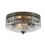 Anasipa 3-Light Wood Flush Mount Light