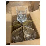 24 ct mini mugs glass