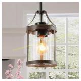 Modern Farmhouse 6 in. 1-Light Pendant