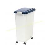 IRIS WeatherPro Pet Food Storage with Casters