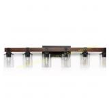 Farmhouse 42.3 in. 6-Light Vanity Light
