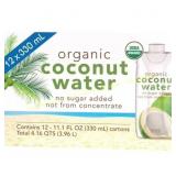 Kirkland Organic Coconut Water, 11.1 oz (12)