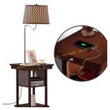Madison 56in Havana Brown LED Bedside Lamp