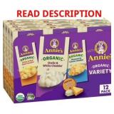 Annie s Organic Mac & Cheese Variety Pack