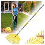Garden Rake for Leaves - 18' Wide, 51'