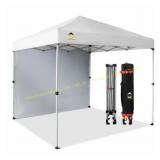 CROWN SHADES 8x8 Canopy Tent with Sidewall
