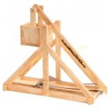 Wood Trebuchet Kit, Adjustable, 30+ ft, USA