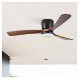 Blade Span 42 in. Black Fan with Remote