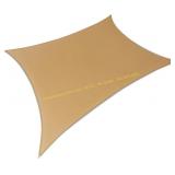 Amazon Basics Shade Sail 10'x13', Sand, 1 Pack