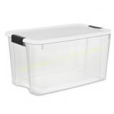 4ct Sterilite 70 Qt Clear Storage Bin with Lid