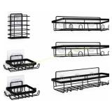 Adhesive Shower Caddy Organizer - Rustproof