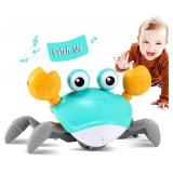 Crawling Crab Baby Toy - Tummy Time
