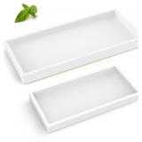 EG-SIPRO Silicone Vanity Tray, White (EGTRAY)