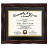 GraduationMall 8.5x11 Diploma Frame with Mat