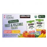 17 ct Kirkland Organic Fruit & Veggie Pouch (24)