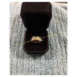 Unisex Wide Rimmed Size 6 Ring