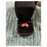 Unisex Wide Rimmed Size 6 Ring