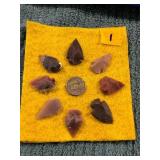 8ct Arrow Heads with Quarter