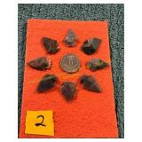 8ct Arrow Heads with Quarter