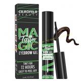 Cilrofelr Peel Off Eyebrow Gel Tint, Dark Brown