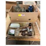 Lamps, Jars, Bottles, Etc